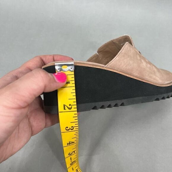 Eileen Fisher Loti Wedge Mule Clog Womens 8.5 Coastal Grandmother Minimalist - Picture 9 of 12